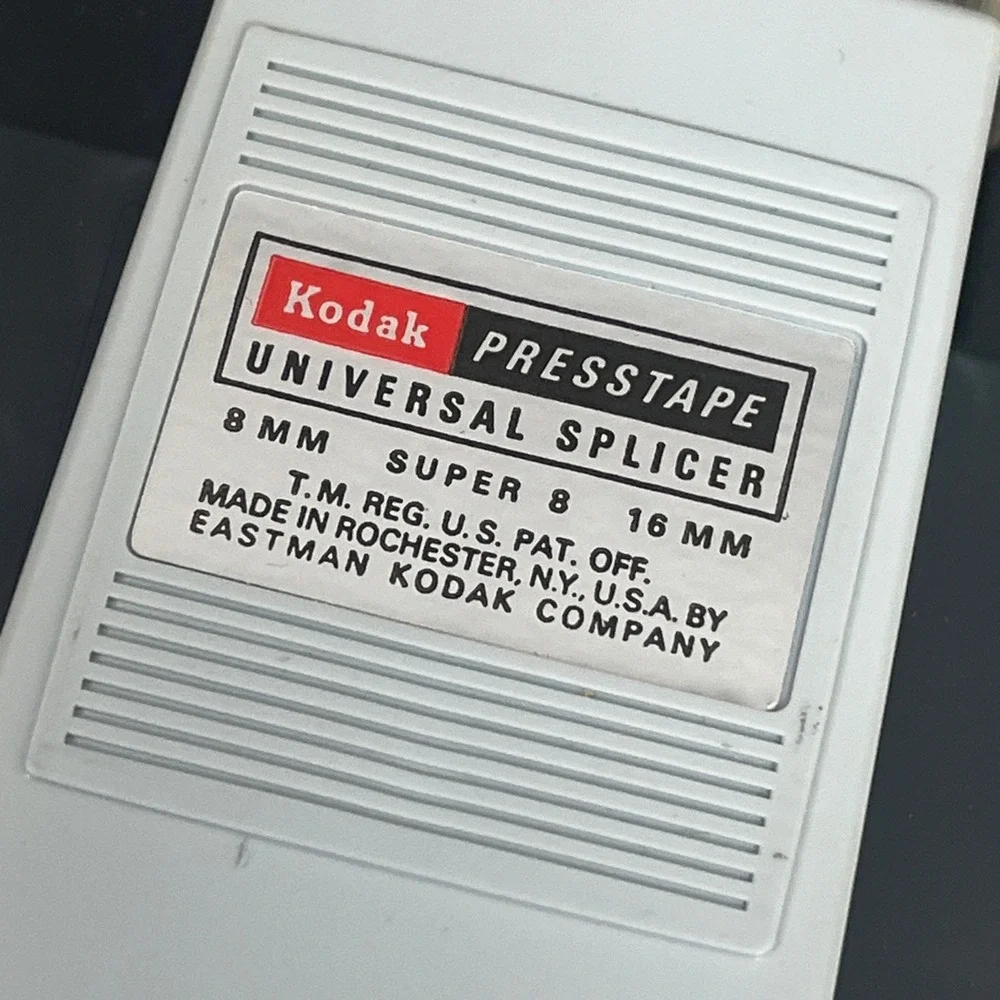 Kodak‎ Presstape Universal Splicer Gray Vintage Film Tool Gear